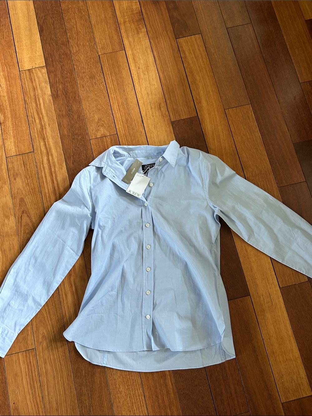 J. Crew Light Blue Button-Down Shirt